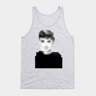 Audrey Hepburn Pixelart Design Tank Top